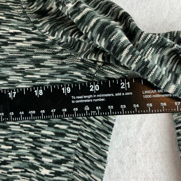 Nine & Company Cardigan Sweater Women's Large Silk Cotton Waterfall Space Dye - Picture 9 of 11